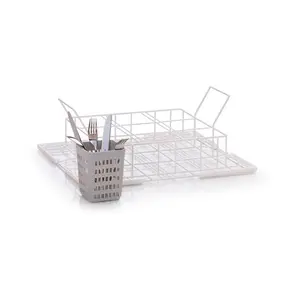 Besteckköcher aus Kunststoff 105x105x130 mm Winterhalter