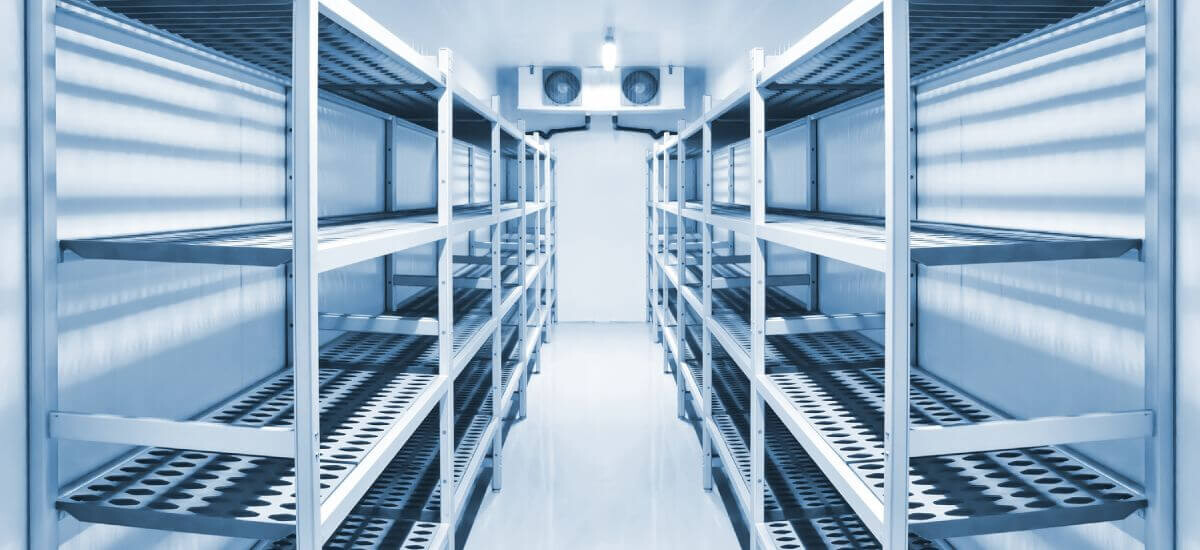 Regal für Kühlzelle