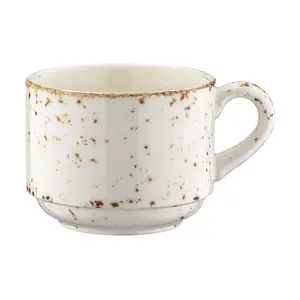 Obertasse stapelbar 21cl Grain Banquet Bonna Premium Porcelain