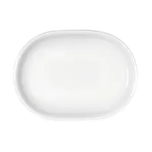 Butterschale 11cm oval          5565/11 Bonn weiss Bauscher