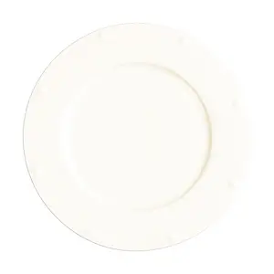 Teller rund Ø28cm Ivoris White Gold Queen RAK