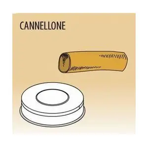 Matrize Cannellone für Nudelmaschine 516001 Cookmax black