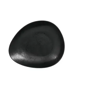 Salatschale 28x23x4,5cm Ivoris Shaped Suggestions schwarz RAK