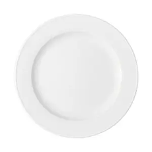 Teller flach 30cm Fahne         5382/30 Bonn weiss Bauscher