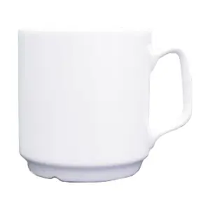 Bockbecher stapelbar 26cl Robert uni Lubiana Porzellan