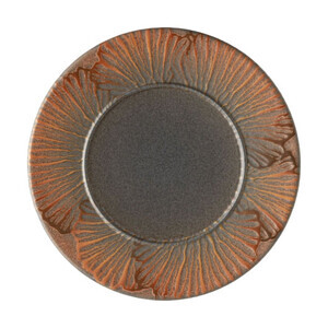Teller flach Ø22cm Aurel braun Steinzeug Cent