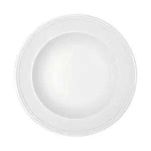 Teller 16cm tief steile Fahne Come4Table weiss Bauscher