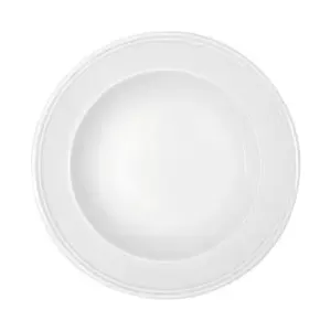 Teller 16cm tief steile Fahne Come4Table weiss Bauscher