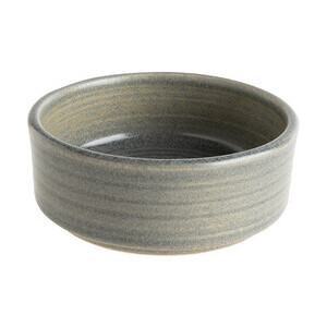 Stapelschale 62mm / 0,35l grau Hornfels Ripple Bonna Premium Porcelain