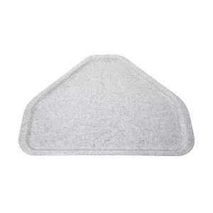 Tablett Trapezform, granitgrau 34 x 48 cm, glasfaserverstärkt Contacto