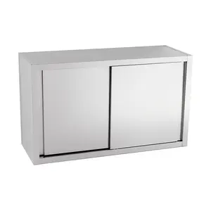 Wandhängeschrank 1000 x 400 x 650 mm mit Schiebetüren Cookmax orange