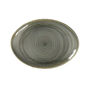 Platte oval 26x19cm Rakstone Spot peridot RAK