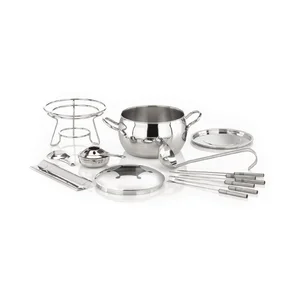 Fondueset und Feuerzangenbowle Ø 22 cm H: 23 cm, 2,2 Liter Assheuer & Pott