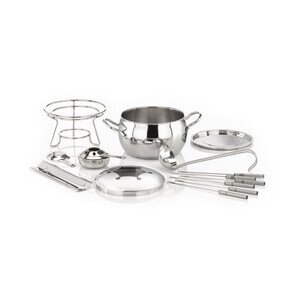 Fondueset und Feuerzangenbowle Ø 22 cm H: 23 cm, 2,2 Liter Assheuer & Pott