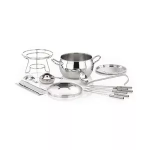 Fondueset und Feuerzangenbowle Ø 22 cm H: 23 cm, 2,2 Liter Assheuer & Pott