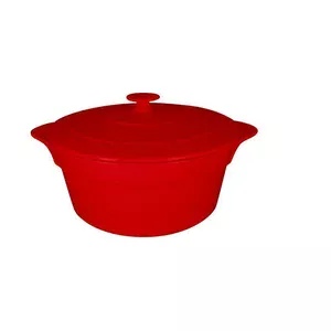 Cocotte rund m.D. 0,46ltr. Fusion Chefs Fusion rot RAK