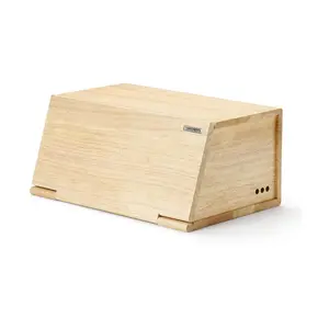 Brotkasten Gummibaum            40x26x18,5cm Continenta