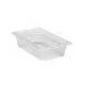 Frischhaltebox GN1/4 h=65 mm 26,5 x 16,2 x  6,5 Cookmax black