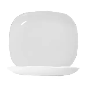 Teller 21x19cm weiss Snack Solutions Uni Arcoroc