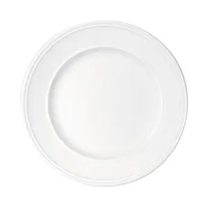 Teller 22 cm fl. steile Fahne Come4Table weiss Bauscher