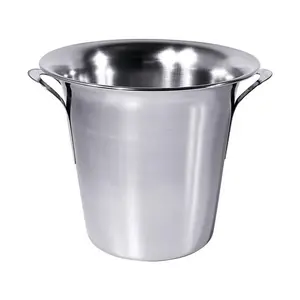 Sektkühler f.0,75ltr.-Flaschen 18/10 schwere Qualität Contacto