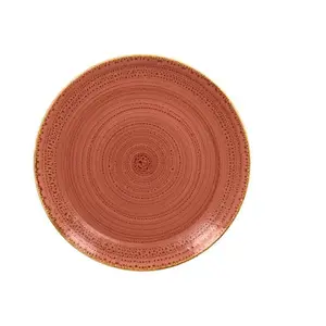 Teller Ø31cm coup Fusion Twirl coral RAK