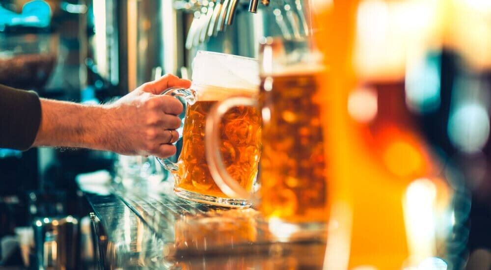 Gastronomie Biergläser