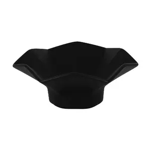 Schale in Blumenform 16x5cm Ivoris Aurea schwarz RAK