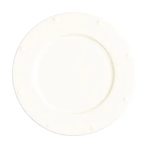 Teller rund Ø22cm Ivoris White Gold Queen RAK