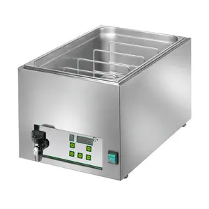 Sous-Vide Garer 25 l mit Ablasshahn Cookmax black