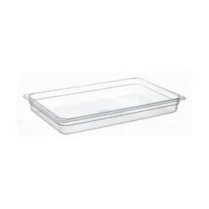 Behälter KU GN 1/1-65 32,5 x 53 x 6,5 cm Polycarbonat Cookmax black