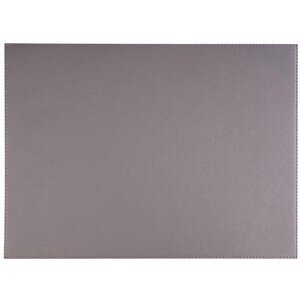 Tischset Kunstleder grau 45 x 32,5 cm Assheuer & Pott