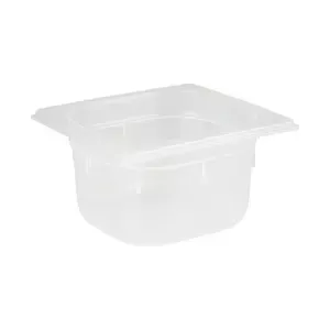GN 1/6 Behälter 1,5 ltr. 17,6 x 16,2 cm, H: 10,0 cm Polypropylen Assheuer & Pott