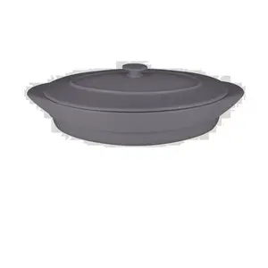 Platte oval 31x21cm Fusion Chefs Fusion grau RAK