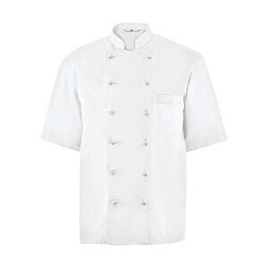 Herren-Kochjacke Gr.M weiss Cuisine Basic Halbarm 100%CO Greiff since 1902