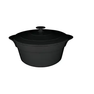 Cocotte rund m.D. 0,46ltr. Fusion Chefs Fusion schwarz RAK