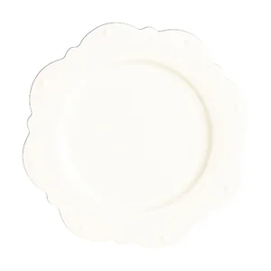 Teller Ø33cm festoniert Ivoris White Gold Princess RAK