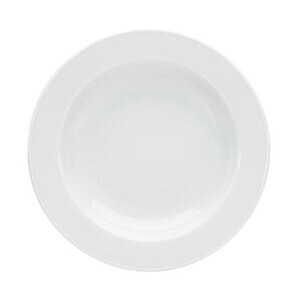 Teller halbtief 19cm Fahne      5382/19 Bonn weiss Bauscher
