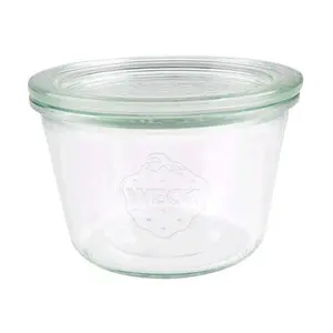 Einmachglas m. Deckel 370ml Sturzform 1/4l  6er Pack Weck