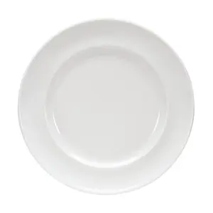 Teller flach schmale Fahne 25cm Enjoy weiss                         -MU- Bauscher