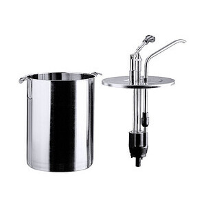 Dispenser 10 l rund mit Behälter, ohne Griffe Contacto