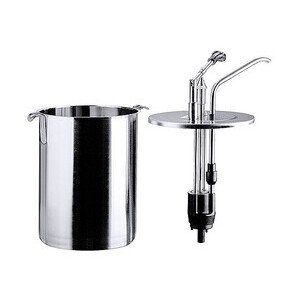 Dispenser 10 l rund mit Behälter, ohne Griffe Contacto