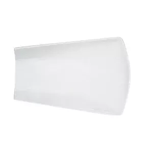 Platte coup eckig 12 cm Scenario weiss                      -MU- Schönwald