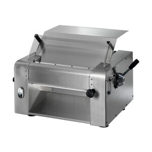 Teig-Ausrollmaschine
 für Pizza- und Nudelteig 320 mm Cookmax black