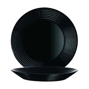 Teller tief 23,5cm Harena uni schwarz Luminarc
