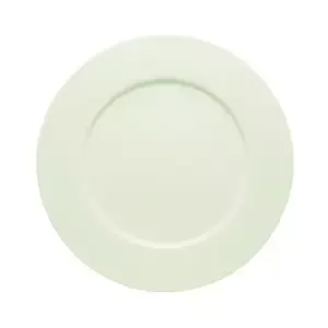 Teller flach Fahne 32 cm Purity weiss Bauscher
