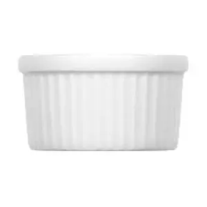 Pastetennapf 8cm 0,15 ltr. Luzifer Weiss Bauscher