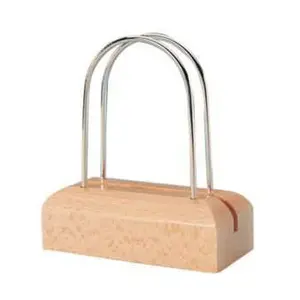Kartenhalter RONDO natur 10x5x11,5 cm (LxBxH) 