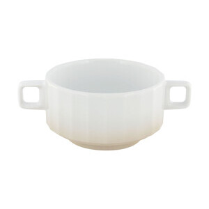 Suppenobertasse stapelbar 0,30l Edge Gradient Beige Bauscher