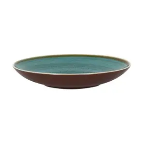 Teller tief 23cm coup Fusion Twirl lagoon blau RAK